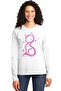 Cat Princess White Crew Neck Long Sleeve Combed Cotton Women's T-Shirt
