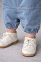 Unisex Baby Teddy Bear Print Denim Salopet Jumpsuit T-Shirt Set - 4