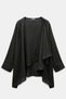 Black Flying Cape Blouse 5026 - 2