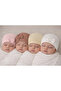 Baby Girl Bowknot Combed Cotton Hat – Newborn Cotton Soft Baby Hat - 2