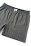 Men's 3 Pieces 100% Cotton Striped Stretchy Fabric, Buttoned, Towel Waist Boxer - 6