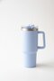 1200 ml Stainless Steel Thermos Cup - Heat Preserving, with Straw and Handle Strappy Flask - 2