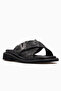 Women's Leather Daily Slipper 26Y 2610104Y Platinum Crocodile - 4