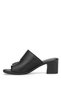 Elit Koc2222 Women's Genuine Leather Heels Slipper Black - 3