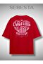 Positive Heart Printed Premium Oversized t Shirt