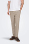 Onslinus Linen and Cotton Blend Tapered Fit Narrow Leg Pants Men's Pants 22024