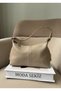 Women's Patent Leather Double Strap Crossbody Bag with Zipper Accessories and Shoulder Bag - 5