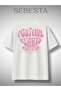 Positive Heart Printed Premium Oversized t Shirt