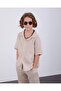Boy's Muslin Fabric 100% Cotton Summer 2-Piece Shirt-Shorts Set - 3