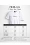 Women's White Oversized – Back Printed Butterfly & F Lamé Graphic Design Streetwear T-Shirt - 2