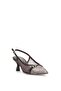 26by60.6627 Women's Classic Heeled Shoes Brown - 2