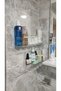 20X10 cm Plexi Multi-Purpose Ghost Shelf, Bathroom and Spice Rack Organizer