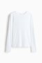 Ribbed cotton-blend top - 5