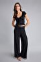 Wide Leg Wrinkled Textured Trousers H1595Ax26Sm - 2