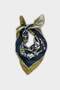Women's Patterned Satin Scarf H1628Ax26Sm