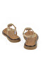 , Women's Genuine Leather Sandals 1611047Z26684 Mink - 3