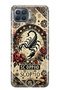 Oppo Reno 4 Lite Compatible a Crepe Burcu Patterned Transparent Phone Case