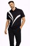 Combat Tactical Outdoor Polo Yaka Sport T-Shirt Black Breathable Casual Men's T-Shirt 837 - 2