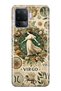 Oppo Reno 5 Lite Compatible Virgo Zodiac Patterned Transparent Phone Case