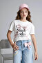 100% Cotton Printed T-Shirt for Girls G1768A826Sm - 3