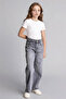 Straight Wide Gray Girls' Jean Pants G9536A8/Nm55 - 2