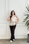Wide Leg Trousers with Elastic Waist - 5