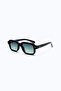 Murvik Green Retro Square Bone Frame Unisex Uv400 Vintage Retro Sunglasses