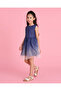 Girls Blue Star Sparkle Dress - 5