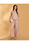 Women Pink Wideleg Trousers - 2