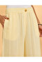 Women Beige Wideleg Trouser - 4