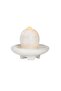 Decorative Polyresin Raz Fountain, White