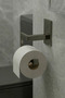 304 Stainless Steel Smoked Titanium Toilet Paper Hanger Adhesive, Toilet Paper Holder Shiny Luxury - 4