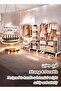 4 Rail Clothing Rack Heavy Duty Double Row with 4 Tier Center Shelves & Bottom Storage - 6