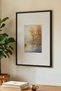 1 Piece Black Wooden Framed Vintage Painting with Lake and Autumn Themes - 3