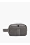 Men Textured Wristlet Pouch Bag