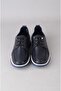 Seç M595 Haki̇ki̇ De Leather Rkek Shoes Dark Blue - 2