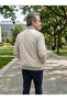 Hakim Collar with Ribbed Sleeves and Bottom, Seasonal Father's Coat - 2