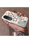 Vivo V50 Compatible Unbreakable Silicone Cute Star Patterned Printed Cover Shock Absorbing Protection - 2