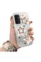 Samsung Galaxy A17 4G/5G Compatible Unbreakable Silicone Cute Star Patterned Printed Cover - 3
