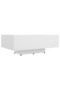 Coffee table, white, 85x55x31 cm, chipboard - 2