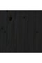 Coffee table, black, Ø 40x60 cm, solid pine wood - 7