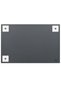 Wall mirror, 60 x 40 cm, rectangular, glass - 5