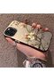 iPhone 13 Pro Max Compatible Unbreakable Silicone Beautiful Floral Print Printed Cover Shock Absorbing Protection - 3