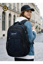 Para John School Bag Durable Backpack Polyester Student Bag with Zipper Pockets - 6