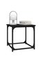 Side table, black, 40x40x40 cm, processed wood - 4