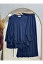 Aygün Six Lace-Up Pants Set Piqué - Nl569.1 Navy Blue - 2