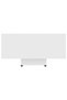 Coffee table, white, 85x55x31 cm, chipboard - 4
