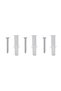 Wall mirrors, 2 pcs., 60 x 40 cm, glass, rectangular - 5