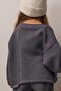 Shoulder Embroidered Children's Sweatshirt - 5