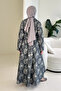 Luce Batik Pattern Skirt Set - Black - 8